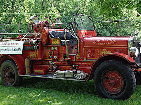 1928 Seagrave Fire Engine Mchenry County Historical Society And Museum
