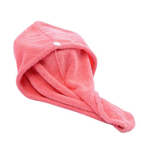 Twist Dry Shower Microfiber Hair Wrap Towel Drying Women Bath Spa Head
