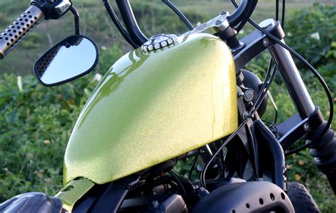 Your car will look like it was painted cheaply. Dtunerz Custom Harley Bobber India: Shimmering Metal Flake ...