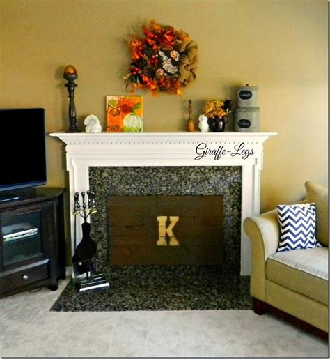 Hardboard cover on timber frame: DIY insulated fireplace cover | Home Ideas | Pinterest ...
