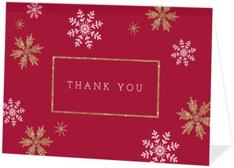 Christmas Thank You Cards And Thank You Christmas Cards Purpletrail
