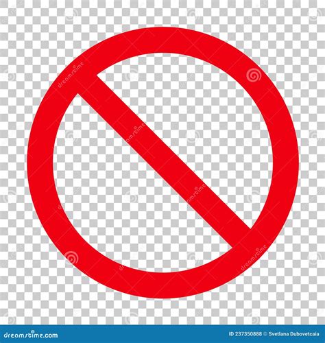 sign forbidden icon symbol ban red circle sign stop entry ang slash line isolated on