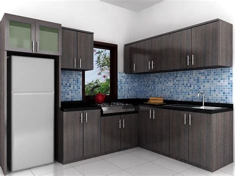 model desain dapur rumah minimalis ukuran kecil mungil
