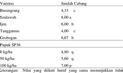 Pengaruh Pupuk Sp36 Terhadap Keragaman Morfologi Dan Sitologi Pada