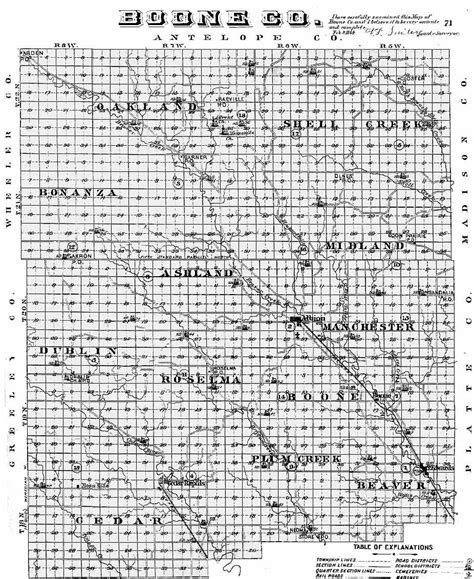 On Line Resources For Boone County Ne