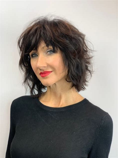 If you want an exciting new look, consider short choppy hairstyles. How-To: Shaggy Lob with Fringe in 2020 | Modern shag ...