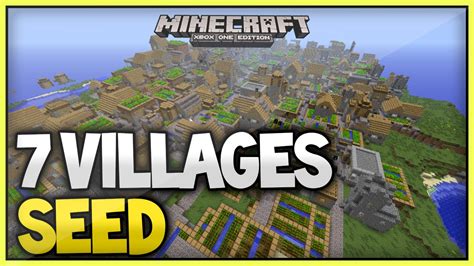 Minecraft Xbox 360 And Ps3 Tu35 Best Seed 7 Villages