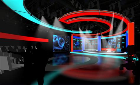 We Created This Wonderful Tv Set Design For A Live Chat Show Tv