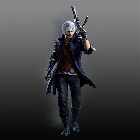 Dmc5 Nero With Long Hair Rdevilmaycry
