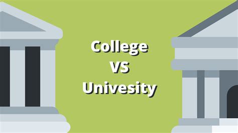 Difference Between College And A University Study In Canada
