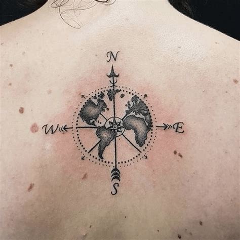 Compass Tattoo To Give You Direction Guide For 2023 Tattoo Stylist