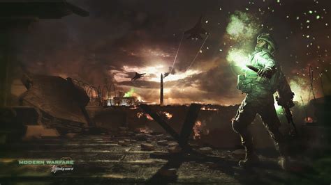 Hd wallpapers and background images. Free download Nighttime Warzone Wallpaper Modern Warfare 2 ...