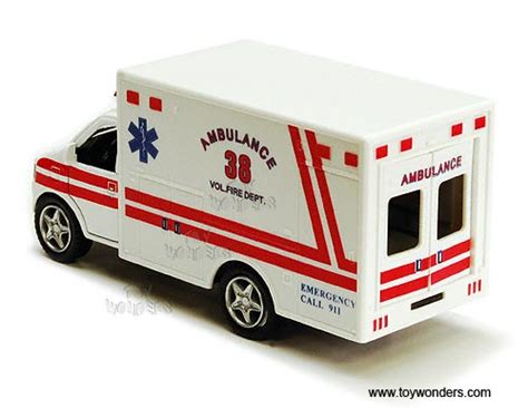 Toy Diecast Rescue Team Ambulances 5259dw Kinsmart Wholesale Diecast