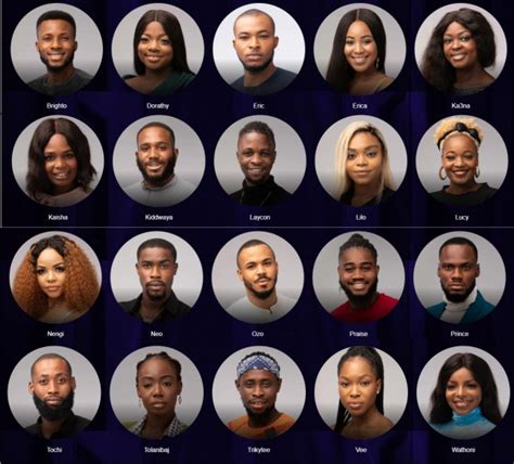 Big Brother Naija 2020 Meet All 20 Bbnaija Season Five Housemates Photos