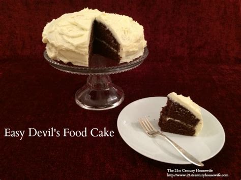 Easy Devil S Food Cake Recipe April J Harris