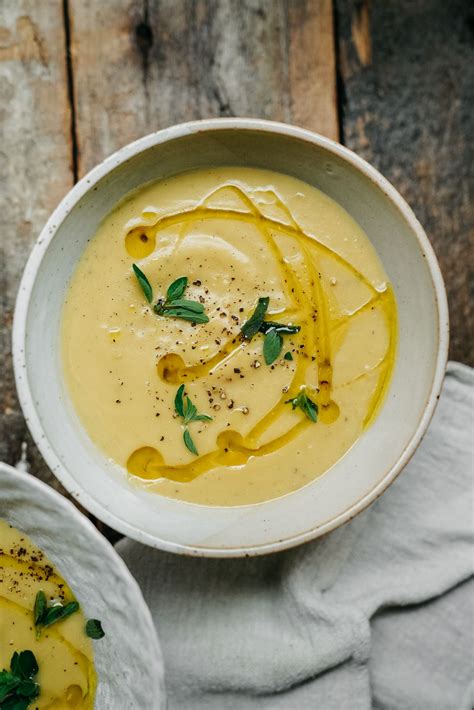 Easy Creamy Vegan Potato Leek Soup Foodbymaria Recipes Recipe