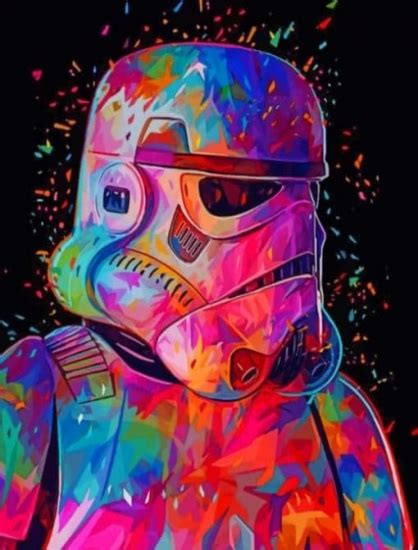 Malen Nach Zahlen Star Wars Stormtrooper Malen Nach Zahlen
