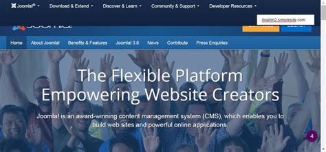 Joomla Content Management System Cms Try It For Free Content