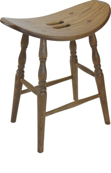 Ohio Saddle Barstool From Dutchcrafters Amish Furniture