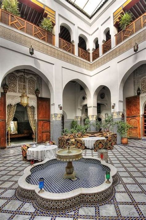 24 Magnificent Moroccan Riad Courtyards Smithhönig Architecture