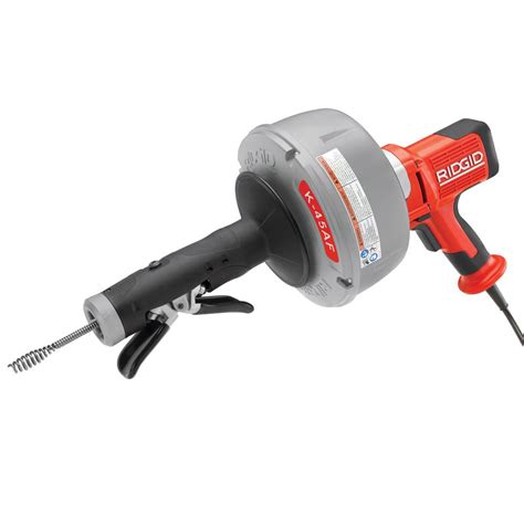 Ridgid Plumbing Snakes And Augers Drain Openers The Home Depot