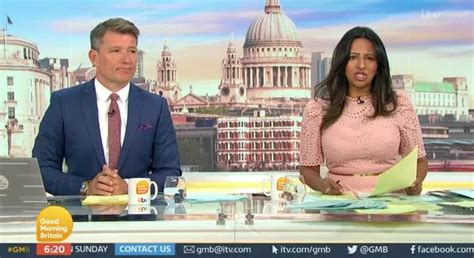 Itv Good Morning Britain Viewers Stunned By Nude Model As They Tell Ben Shephard Off For Smutty
