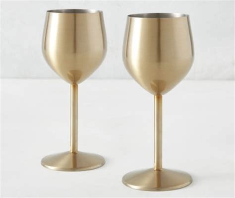‘love Is Blind’ Gold Wine Glasses Where To Buy The Viral Stemware Online Favorite Hits