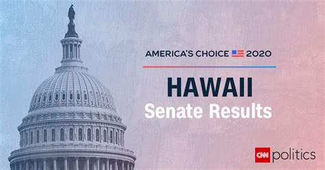 Hawaii Senate Election Results And Maps 2020