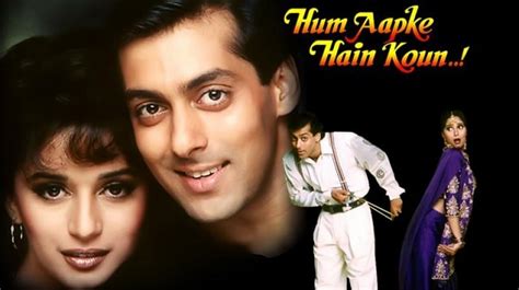 Hum aapke hain kaun (1994) na tum it is a constant worry; Top 10 Bollywood Romantic Movies of all time (List of Best ...