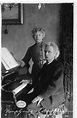 Nina og Edvard Grieg by the piano portrait | Artist: H. Abel… | Flickr