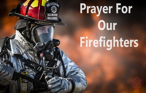 Prayer For Firefighters