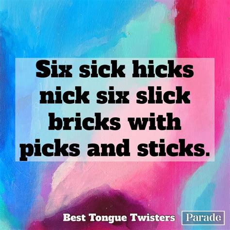 Pin On Tongue Twisters