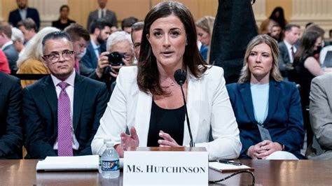 cassidy hutchinson told the january 6 committee she felt pressure from trump allies not to talk