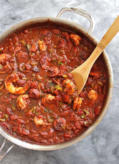 Enjoy this classic shrimp creole recipe with shrimp, tomatoes, garlic, onion, celery, and other seasonings. Spicy Sausage and Shrimp Creole - Robust Recipes