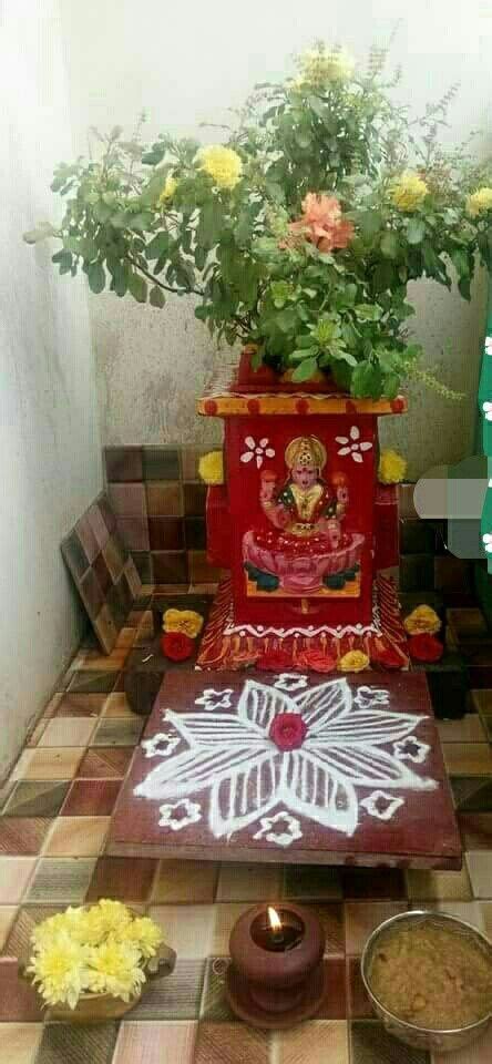 16 Best Tulasi Plant Images Tulasi Plant Tulsi Pot Pooja Rooms