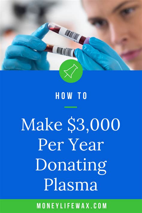 The fact that donating plasma will not only make you money but potentially save the lives of others can be a great incentive to donate! How to Make $3,000 Per Year Donating Plasma! | Money ...
