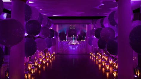 luxury bespoke party planners in london cranberry blue