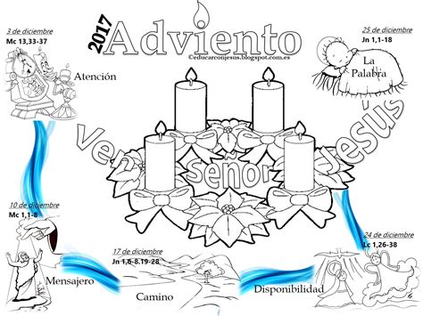 La Catequesis El Blog De Sandra Calendarios De Adviento 2017 Para