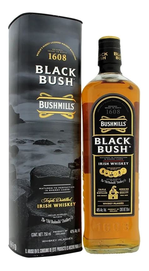 Whisky Bushmills Black Bush 750 Ml Mercado Libre