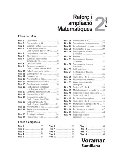 111661707 Reforc I Ampliacio Matematiques 2º Santillanapdf