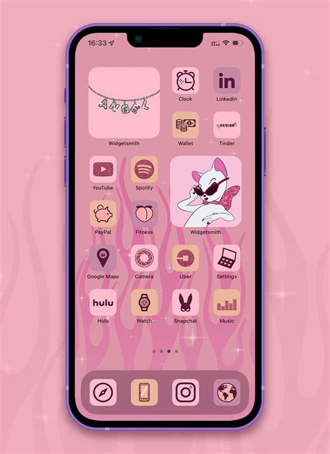Pink Baddie Aesthetic App Icons Ios 14 Baddie Wallpapers And Icons Free