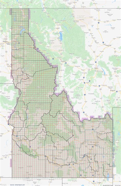 Mississippi Section Township Range Map