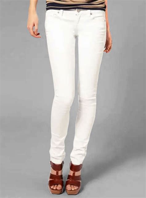 Stretch White Jeans Makeyourownjeans