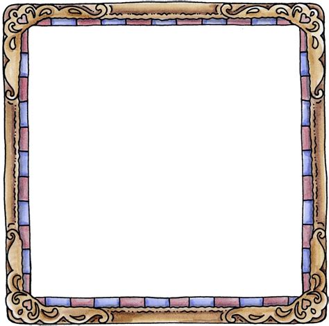 Clip Art Borders For Paper Frame Clipart