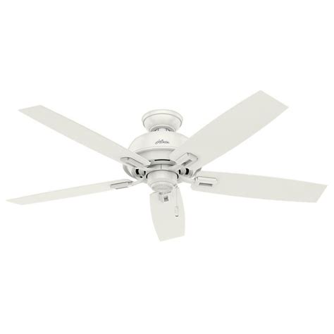 Different models with different styles and even during winter, the hunter indoor /outdoor fans are of great benefit as you switch the fan to updraft mode to obtain warm air circulation in the room. Hunter Donegan 52 in. Indoor/Outdoor Fresh White Ceiling ...