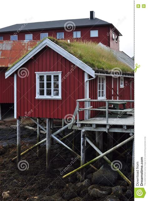 Reine Small Fishing Village In Norway Stock Image Image Of Center