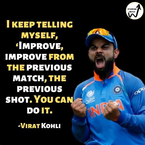 Top 12 Motivational Quotes From Virat Kohli Upgrading Oneself
