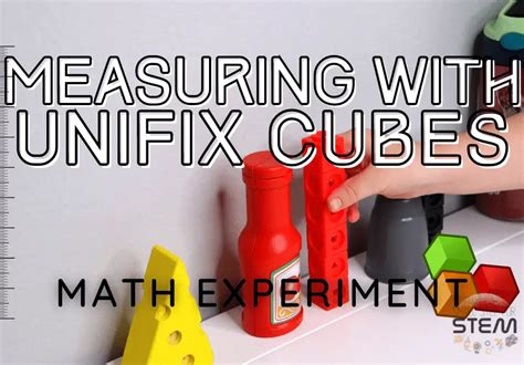 Measuring With Unifix Cubes Teaching Measurement To Preschoolers