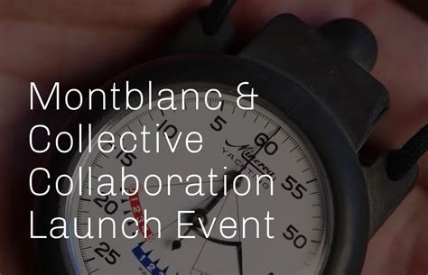 Collective Horology X Montblanc Complecto