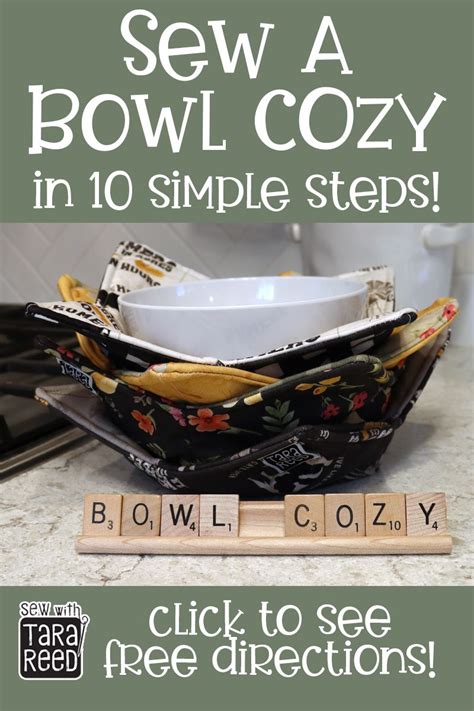 Free Pattern How To Make A Bowl Cozy Artofit